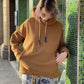 Oversized Soft Comfy Unisex Hoodies Tops Plain Color Pullover Sweatshirts w/Kangaroo Pocket